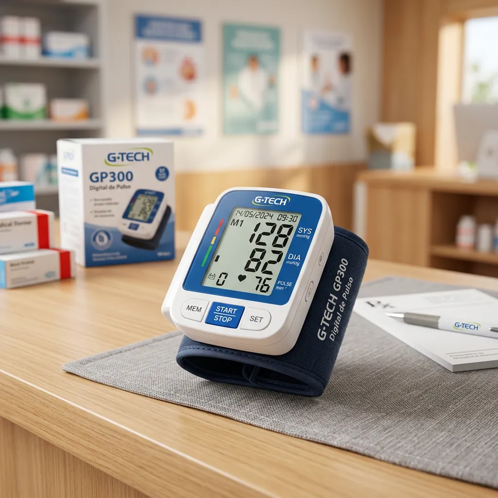 Aparelho de Pressão Digital de Pulso Gp300